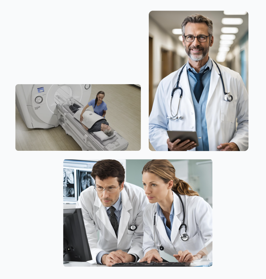 Bild Komposition Radiologie Ärzte darker bg